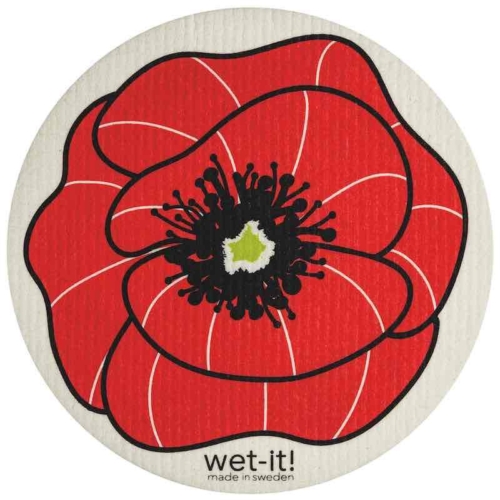 Round Poppy Wet-It