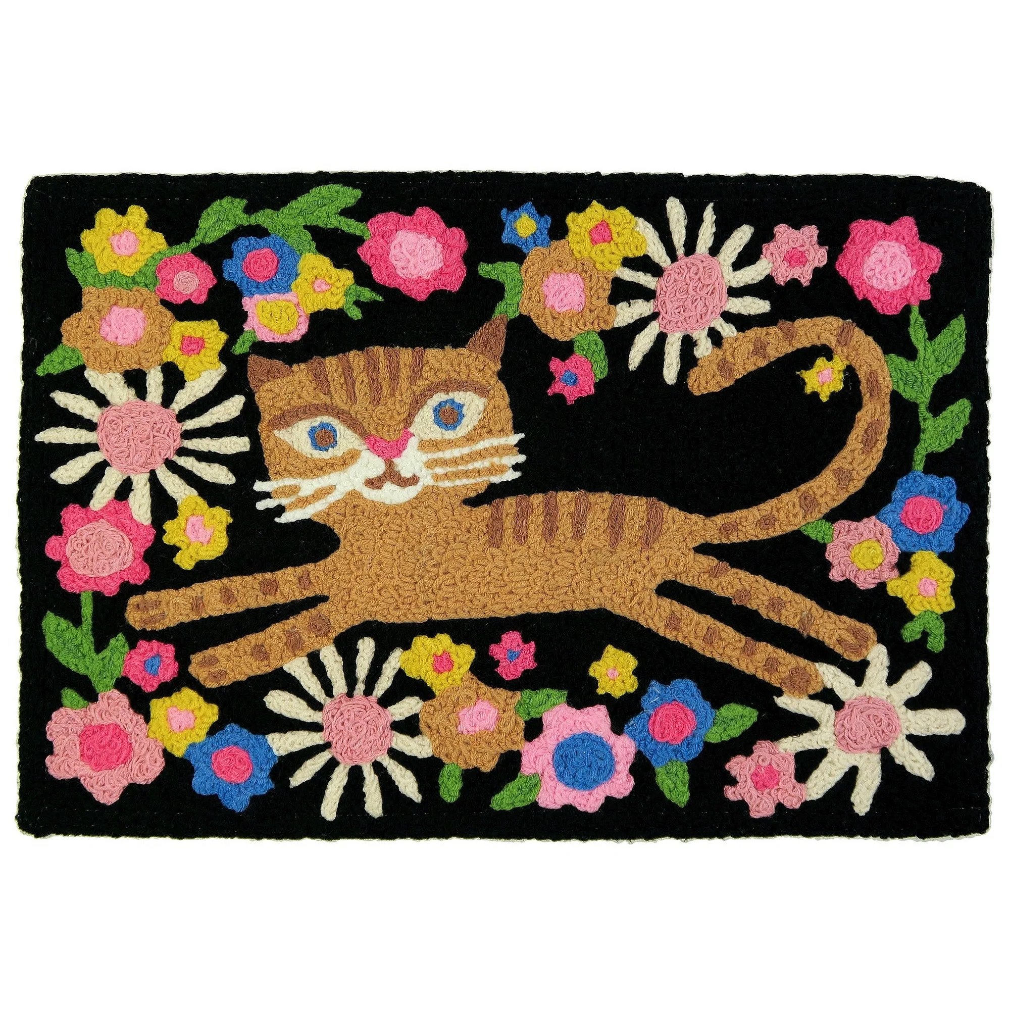 Jellybean Rug - Colorful Paws